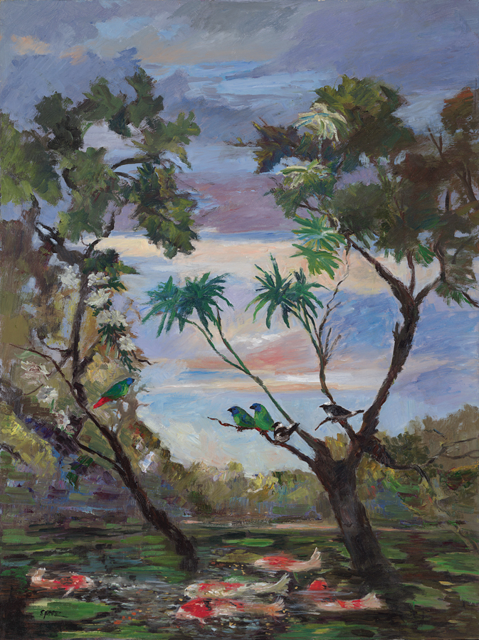 Birds Above Fish Below by Edward Juarez