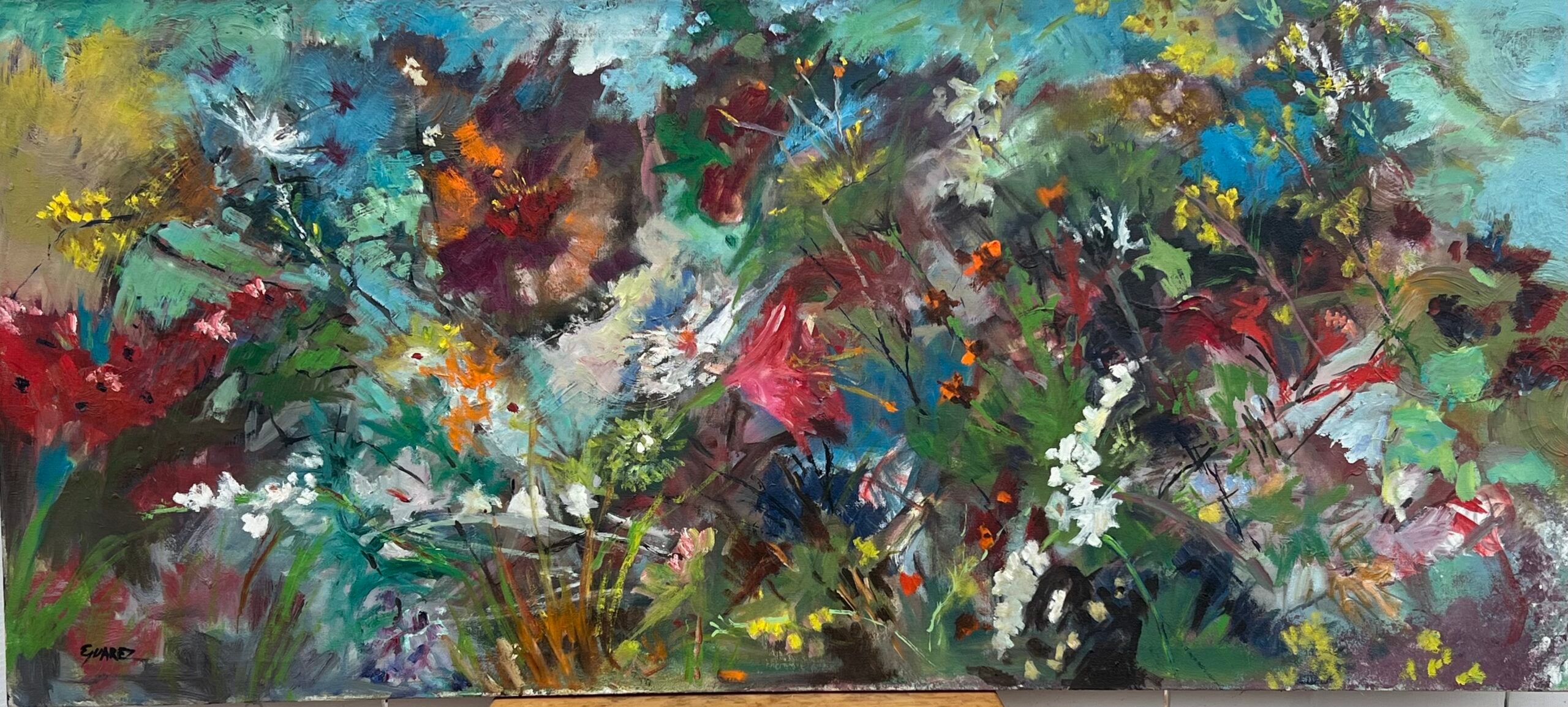 Flowers, Music and Love by Edward Juarez