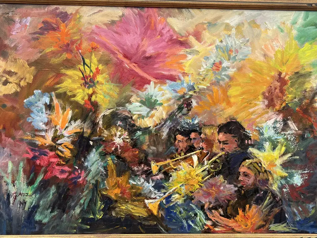 Color of Music painting by Edward Juarez
